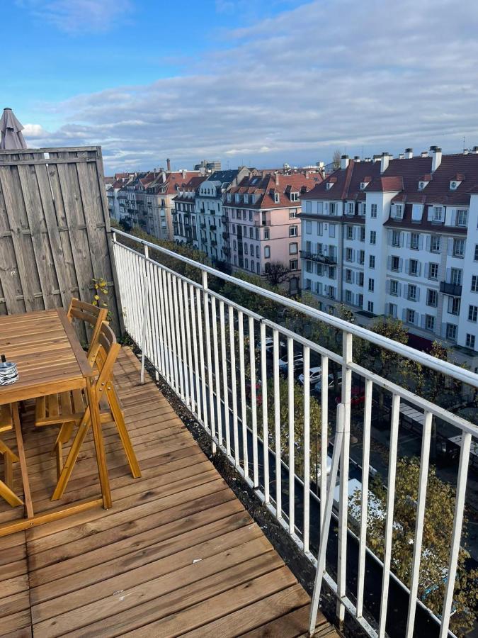 Le Brasilia - Appartement Neuf Pour 4 Personnes Avec Terrasse Strazburg Dış mekan fotoğraf
